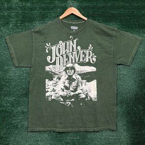 John Denver Spirit Album Poster T-Shirt Size OS